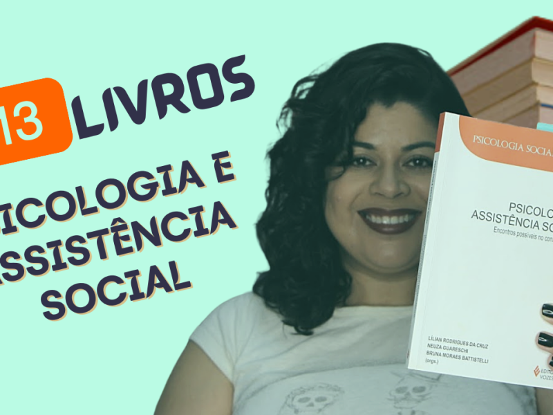 13 livros sobre Psicologia e Assistência Social + Bônus | Livros BPS – 1